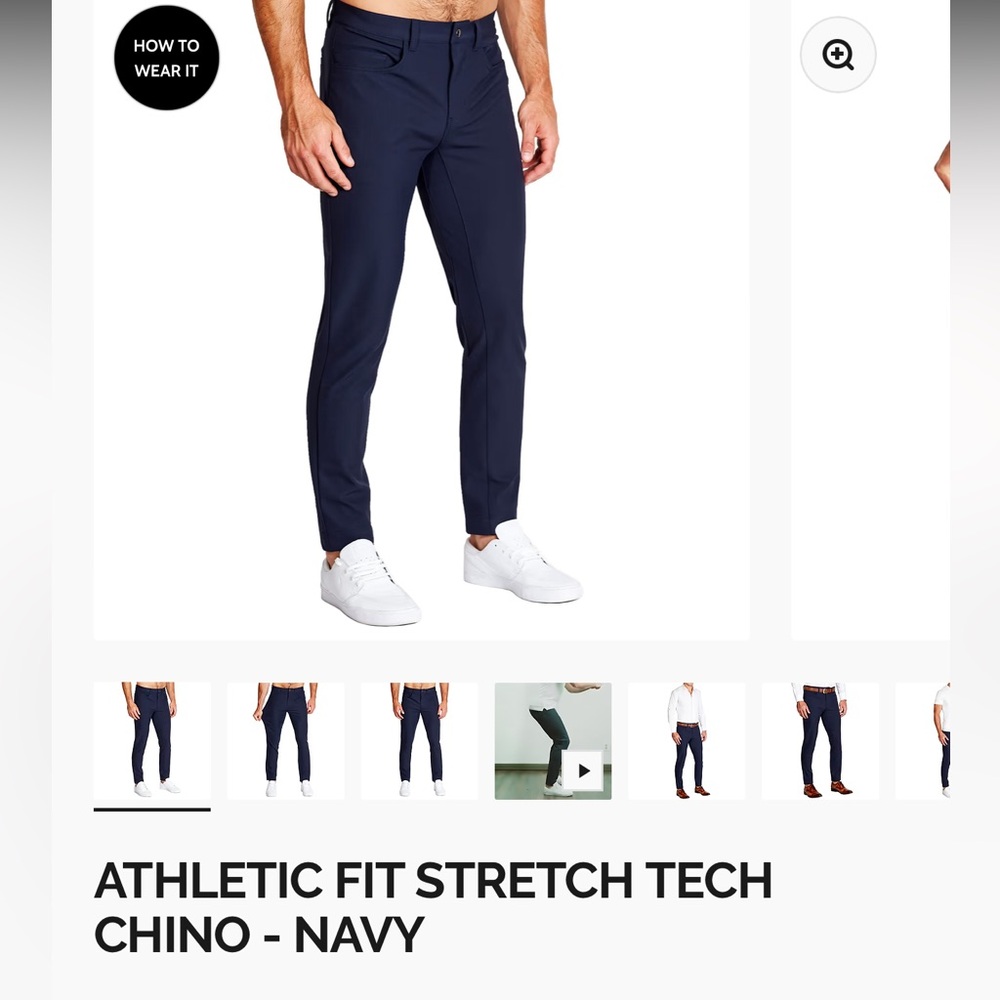 Men’s state and liberty navy dress pants